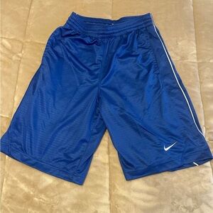 Nike Blue Athletic Basketball Shorts Men’s Size Small